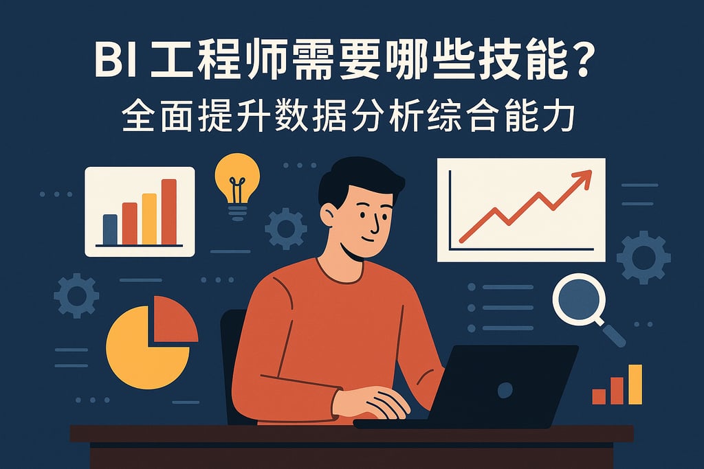 BI工程师需要哪些技能？全面提升数据分析综合能力"